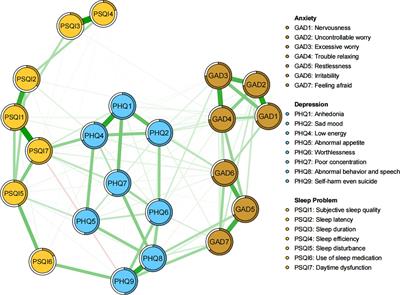 Exploring the interconnections of anxiety, depression, sleep problems and health-promoting lifestyles among Chinese university students: a comprehensive network approach
